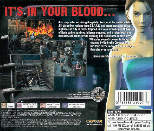 Resident evil 3 nemesis clone